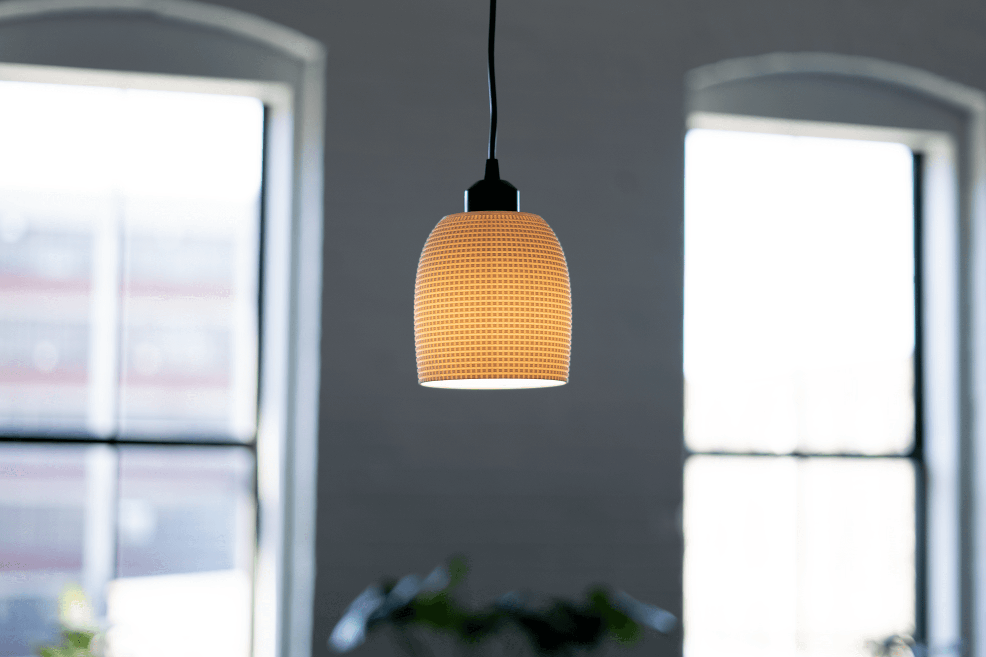 Grid Pendant Light
